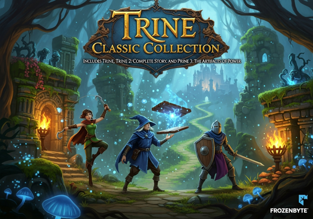 Trine Game Series Free Epic Games