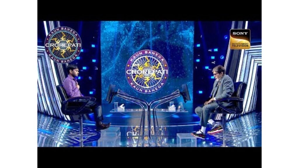 कुमार मंगलम बिड़ला अमिताभ बच्चन के साथ KBC हॉट सीट पर