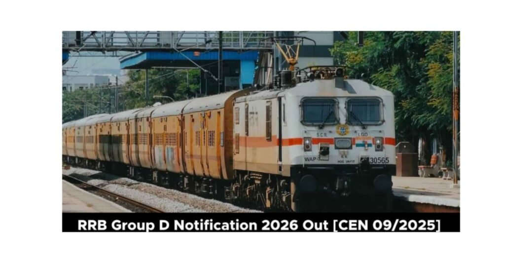 RRB Group D 2026 भर्ती सरकारी नौकरी रेलवे