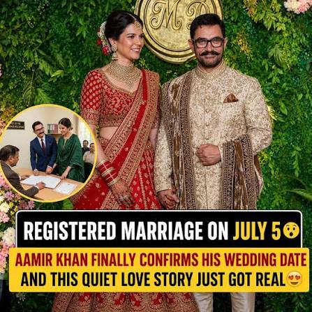 Aamir Khan और Gauri Spratt की शादी 5 July को Mumbai में होगी तीसरी शादी, जानें पूरी Details