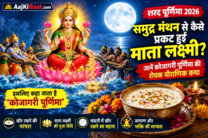 शरद पूर्णिमा पर समुद्र मंथन से कैसे प्रकट हुईं माता लक्ष्मी? जानें कथा